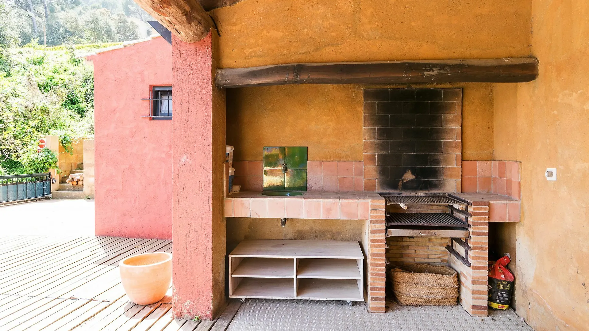 Bohemian Villa Con Piscina Privada En Playa Tamariu Palafrugell Spagna
