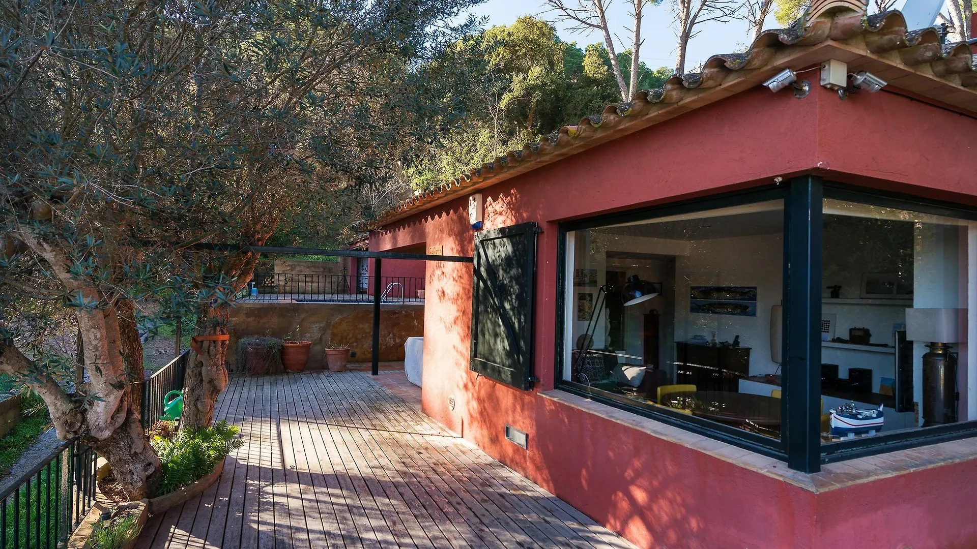 Bohemian Villa Con Piscina Privada En Playa Tamariu Palafrugell Spain